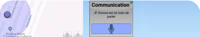 Communication chauffeur-répartition avec PTT Fraxion